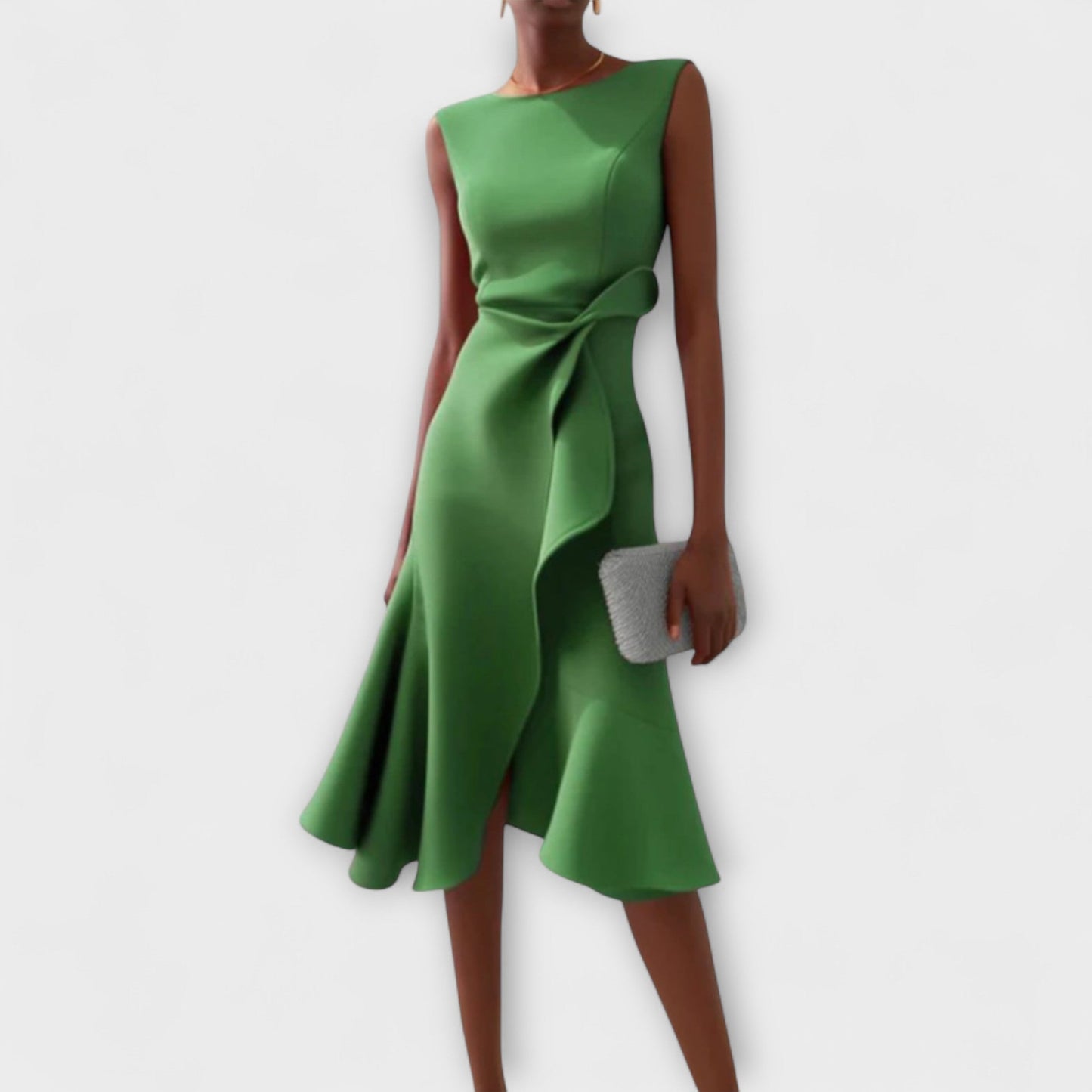 JADE - VESTIDO MIDI FLUIDO