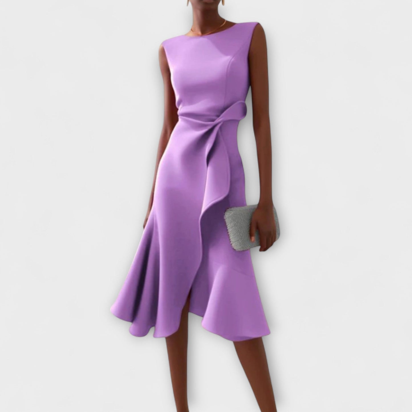 JADE - VESTIDO MIDI FLUIDO