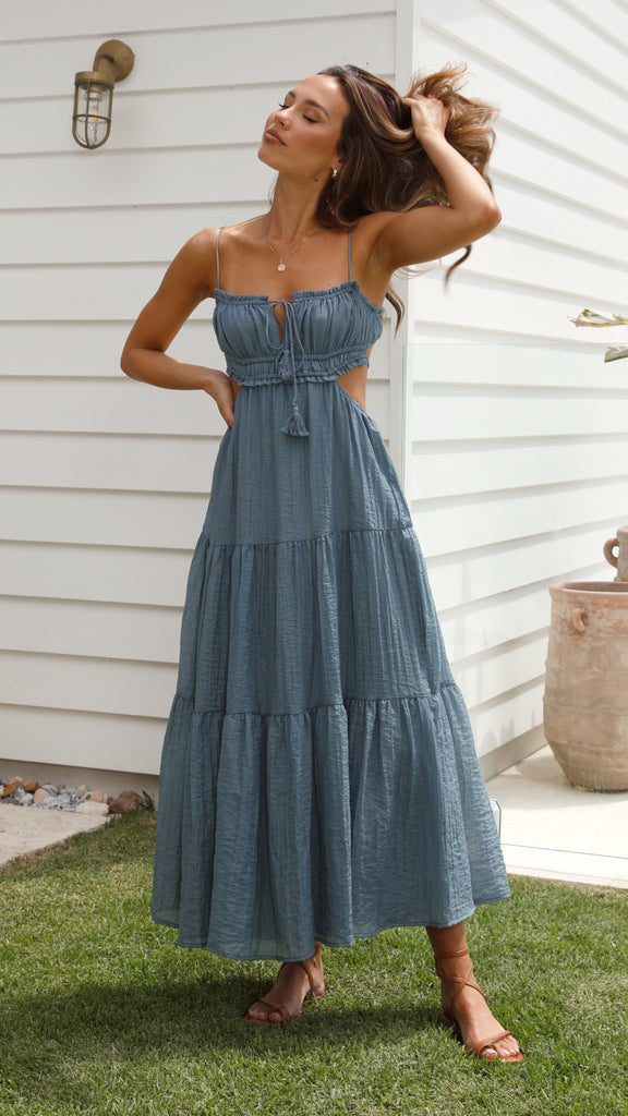 ADA - VESTIDO MIDI DE TIRANTES