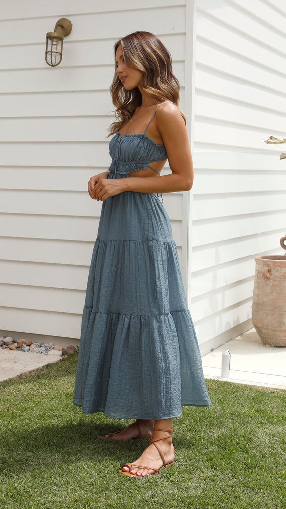 ADA - VESTIDO MIDI DE TIRANTES
