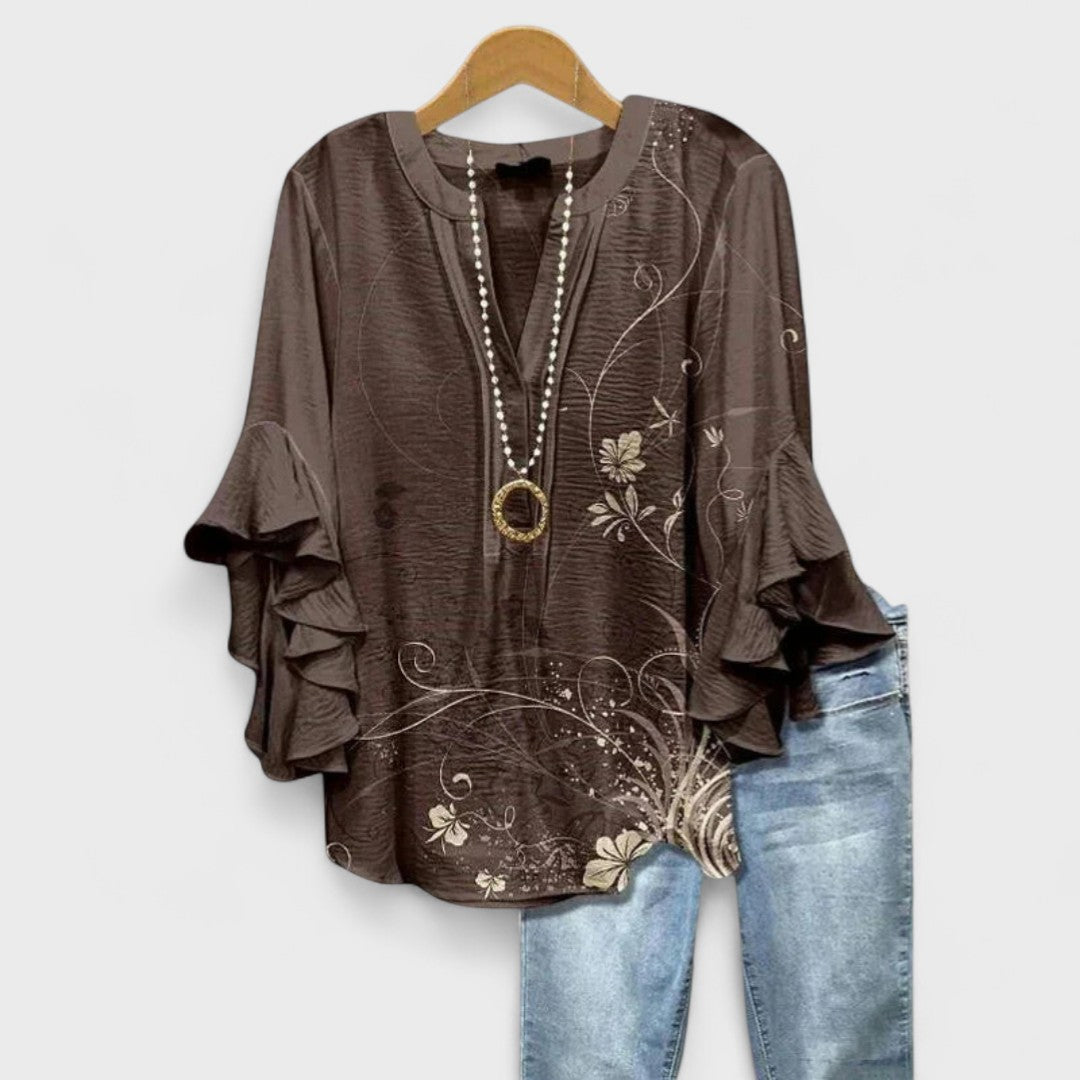 LINA - BLUSA ESTAMPADA