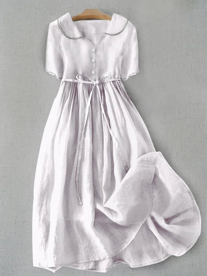 ISLA - VESTIDO MIDI FLUIDO