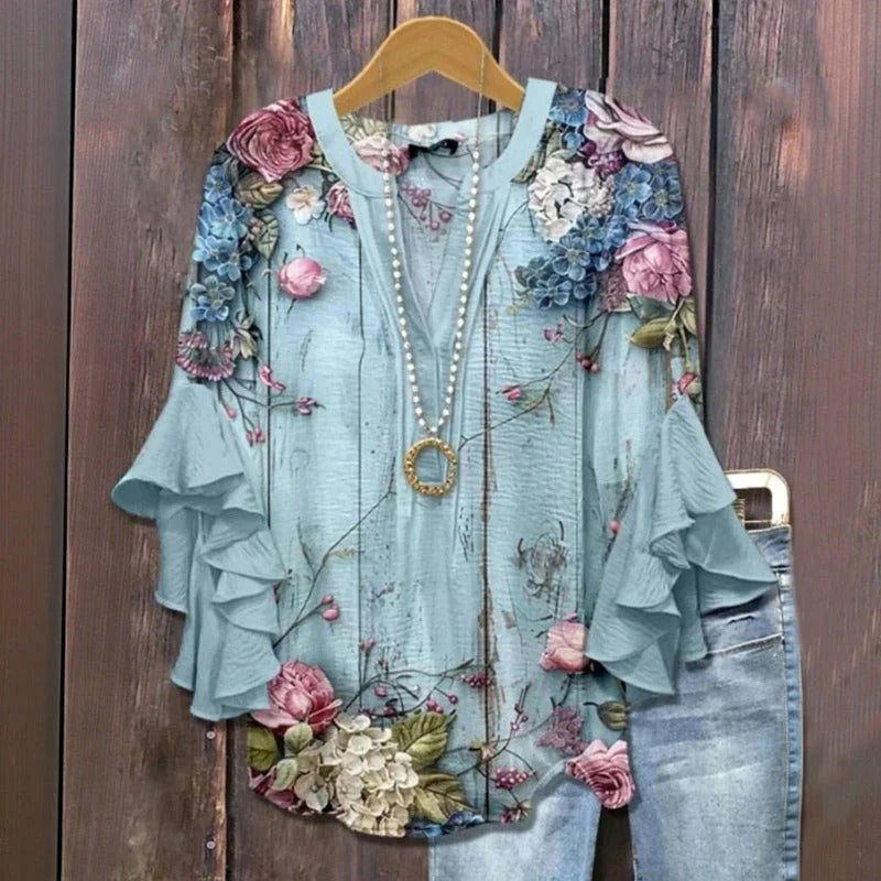 MARTA - BLUSA ESTAMPADA