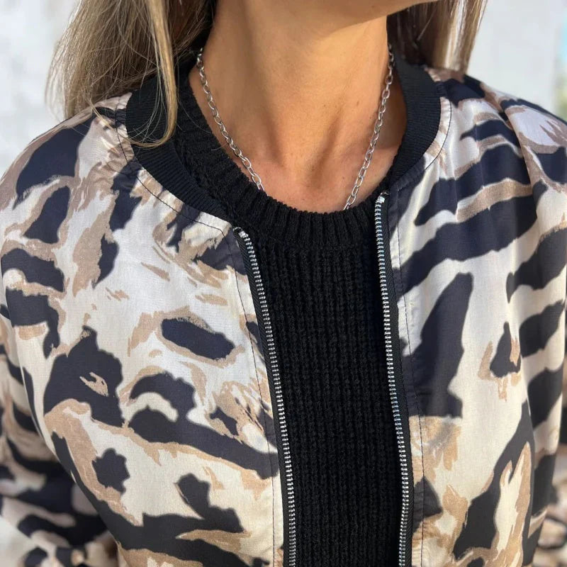 MARÍA - BOMBER ESTAMPADA