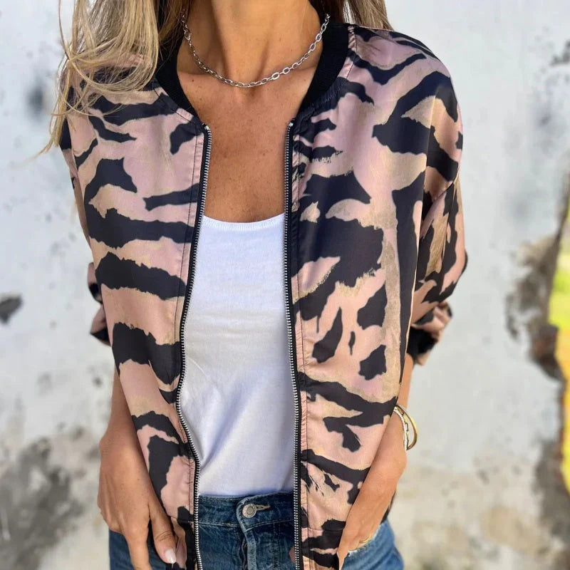 MARÍA - BOMBER ESTAMPADA