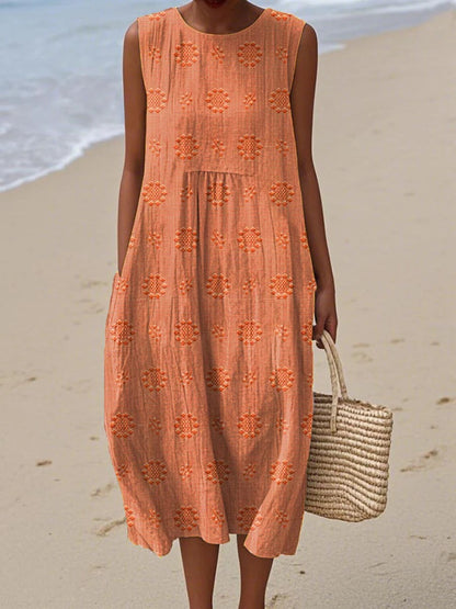 AÍDA - VESTIDO MIDI ESTAMPADO