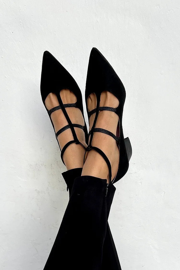 GINA - TACONES ELEGANTES CON PUNTA