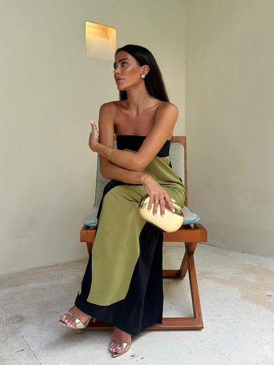 GALA - VESTIDO LARGO ESTAMPADO