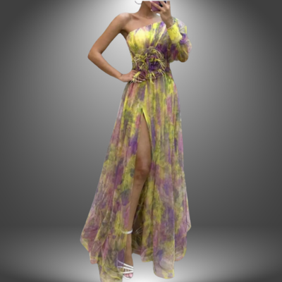 Nana - Vestido largo estampado