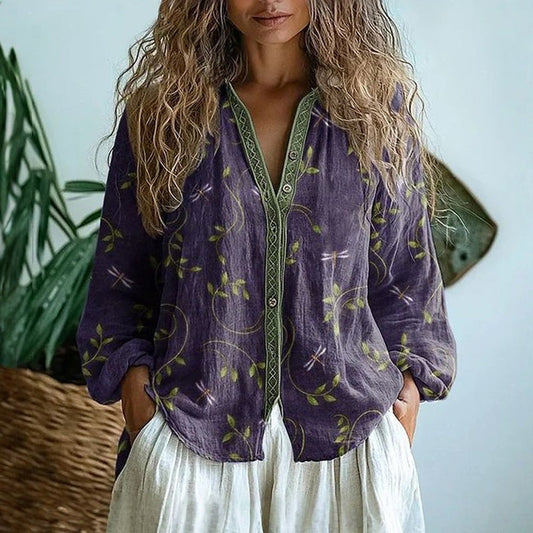 AMARA - BLUSA ESTAMPADA