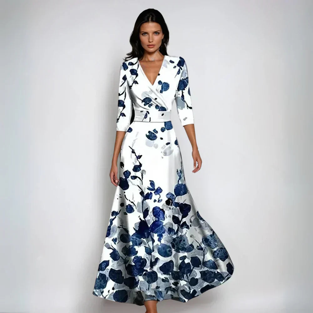 EMILY - VESTIDO LARGO ESTAMPADO
