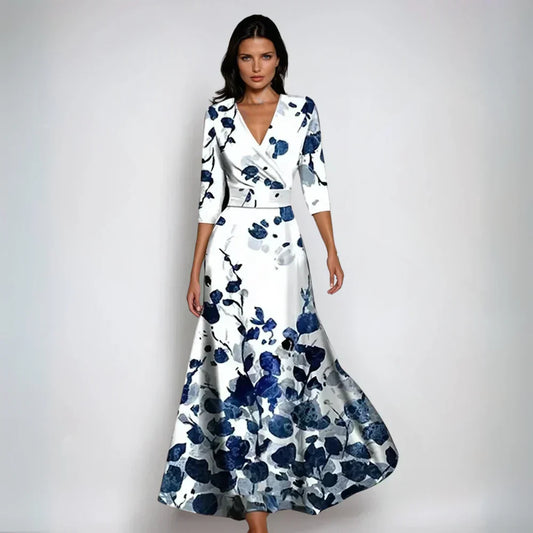 EMILY - VESTIDO LARGO ESTAMPADO