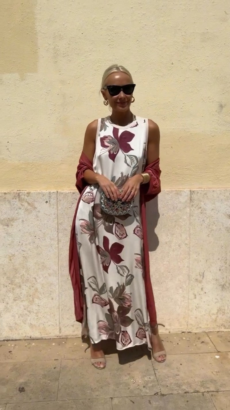 ESTRELLA - VESTIDO CON CHAL