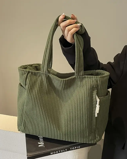 BOLSO TOTE ACANALADO