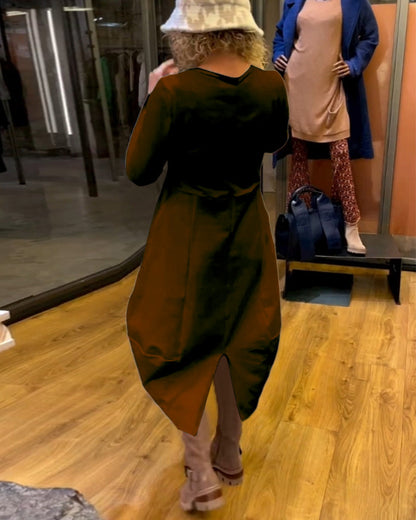 MACARENA - VESTIDO FLUIDO CON BOLSILLOS