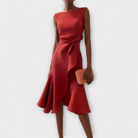 JADE - VESTIDO MIDI FLUIDO
