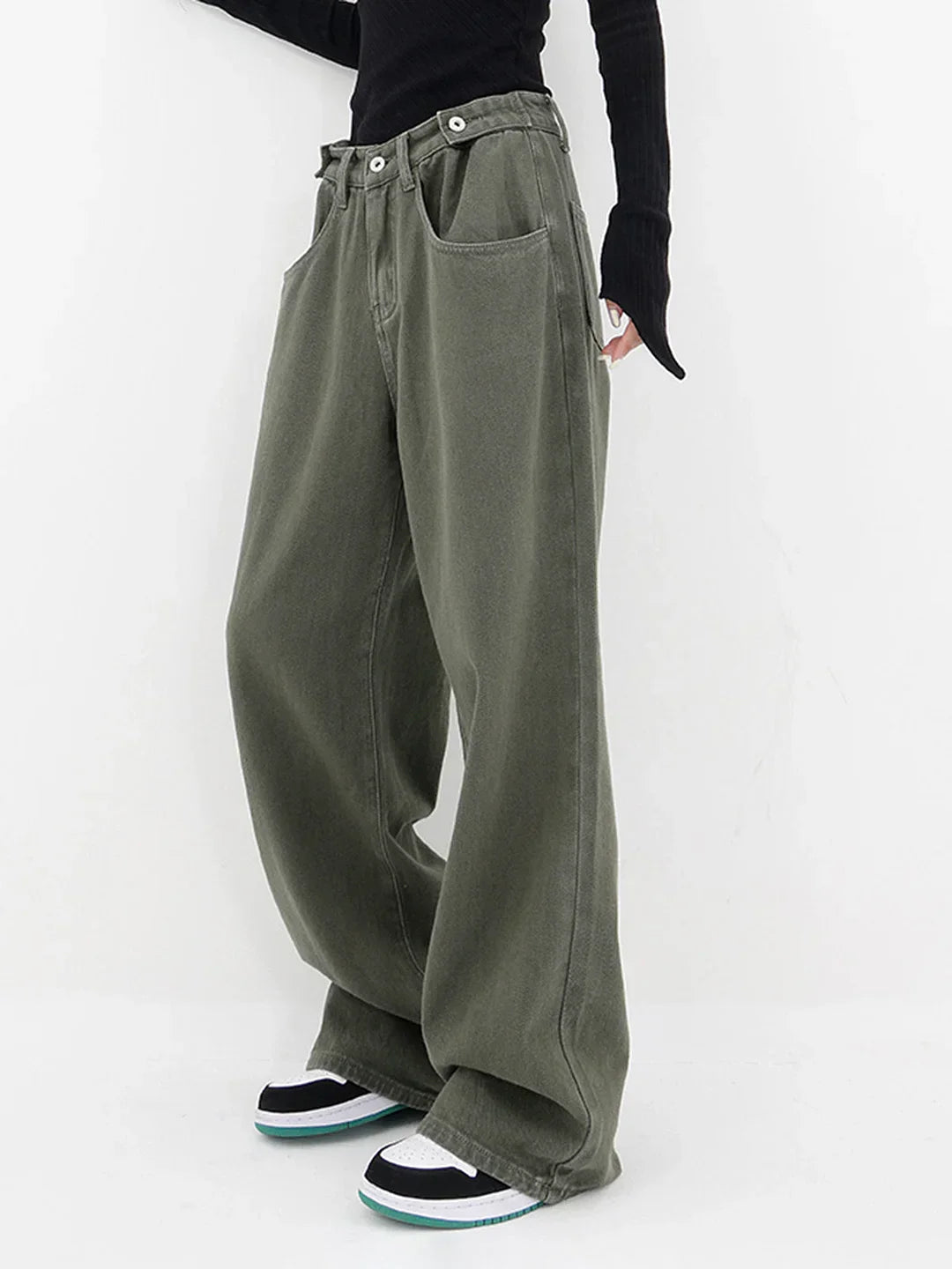 PANTALÓN VAQUERO HOLGADO