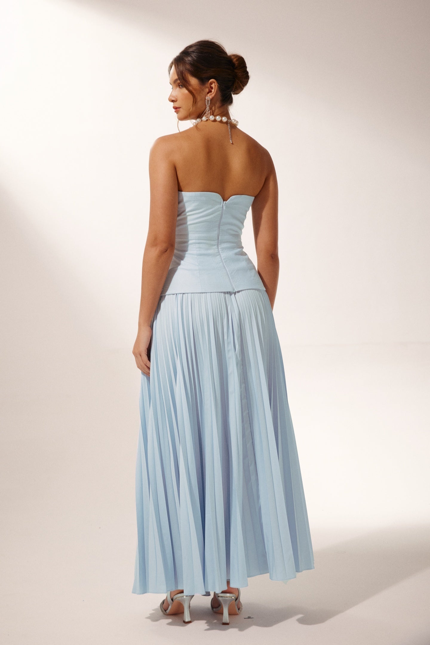Skye - Conjunto de top y falda
