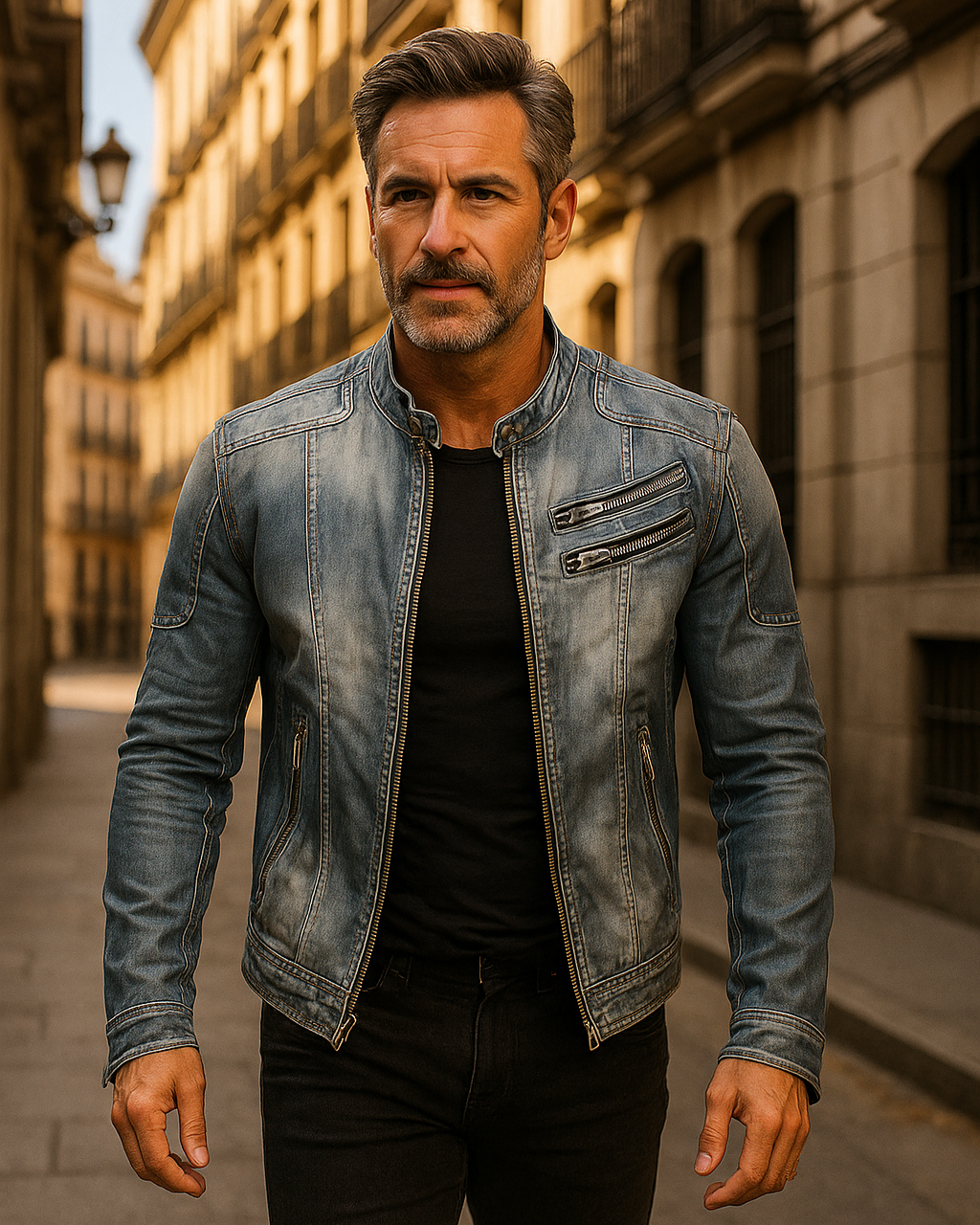ALESSIO | Chaqueta vaquera de temporada.