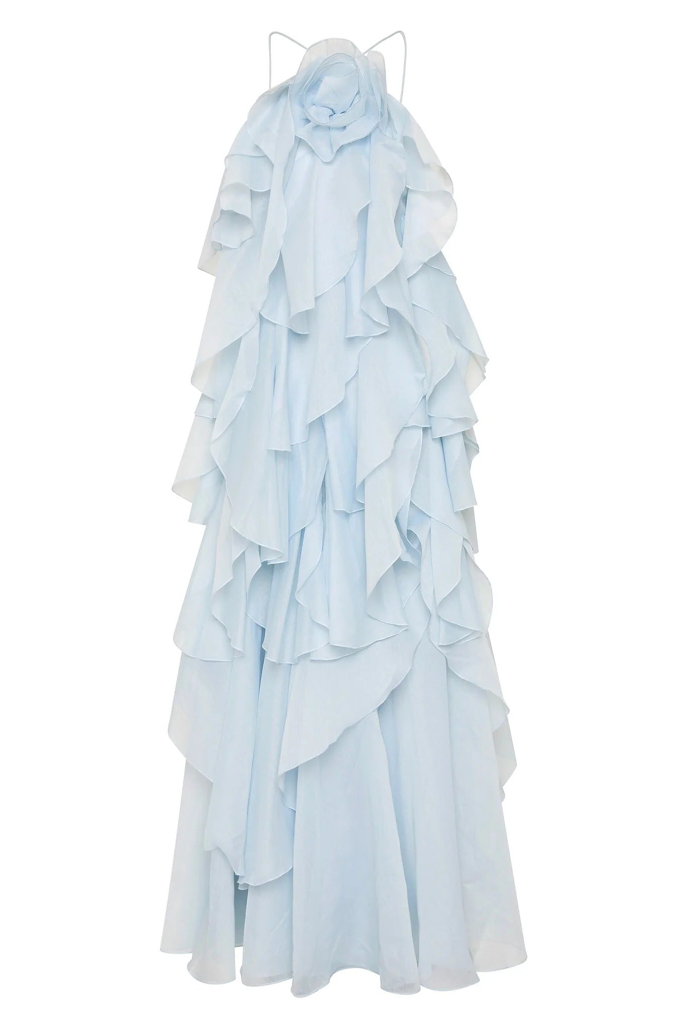 Leona - Vestido largo con volantes
