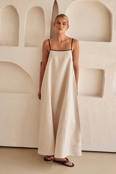 Aura - Vestido con tirantes