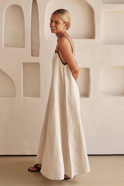 Aura - Vestido con tirantes