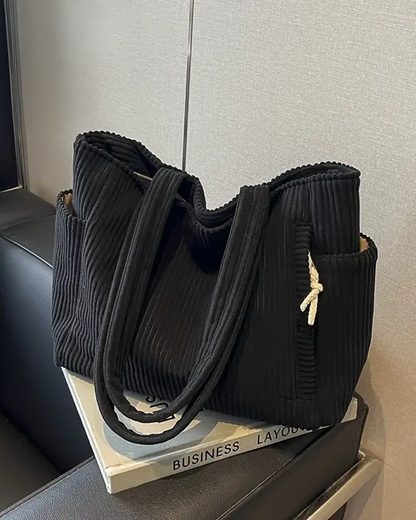 BOLSO TOTE ACANALADO