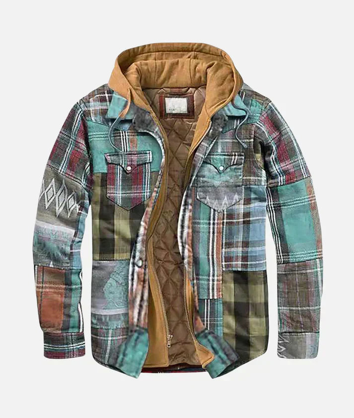 SANDRO - CHAQUETA A CUADROS