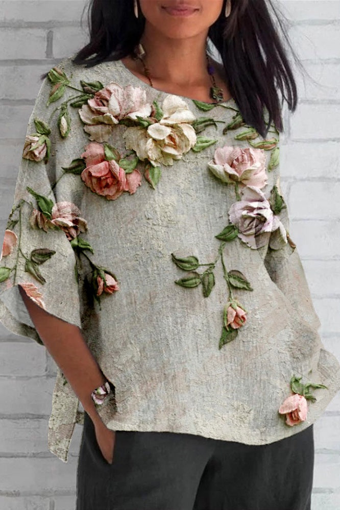 GARA - BLUSA ESTAMPADA