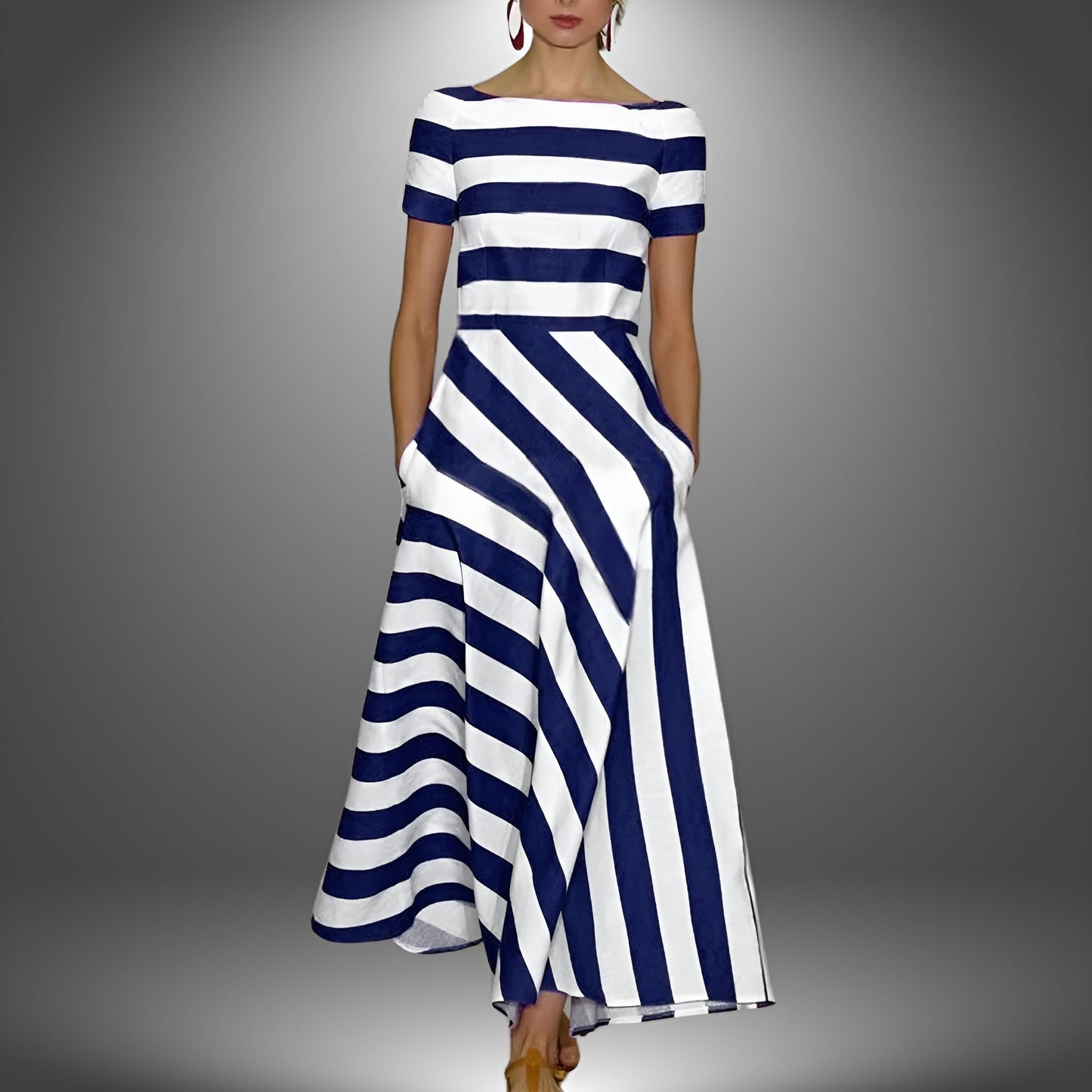 ELISA - VESTIDO ESTAMPADO