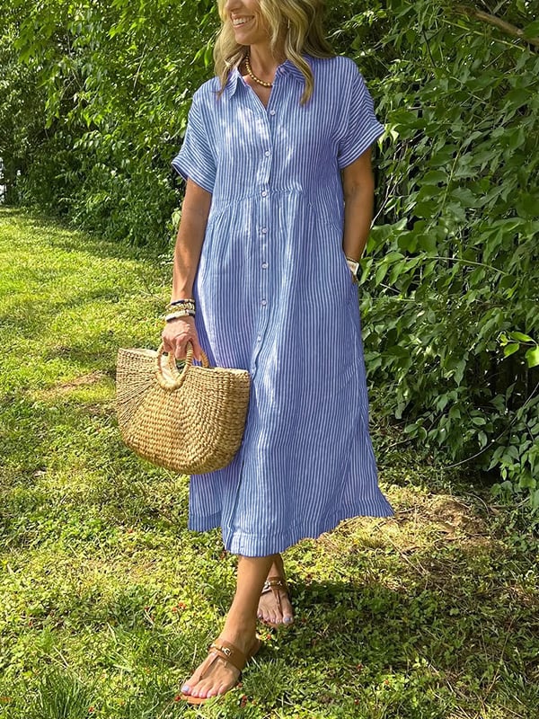 ÁNGELA - VESTIDO CAMISERO