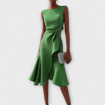JADE - VESTIDO MIDI FLUIDO