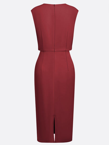 ALESSIA - VESTIDO MIDI DE DISEÑO