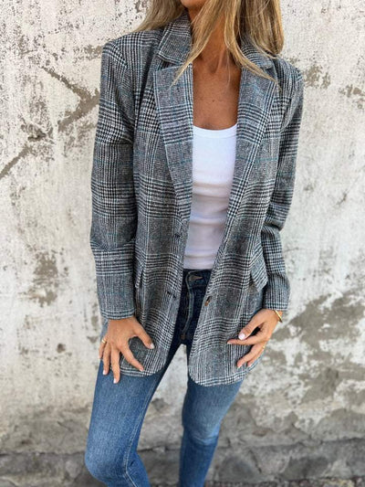 MARIVÍ - BLAZER A CUADROS
