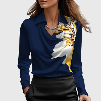 SILVIA - BLUSA DE SATÉN