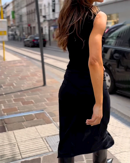 ARIA - VESTIDO LARGO SIN MANGAS