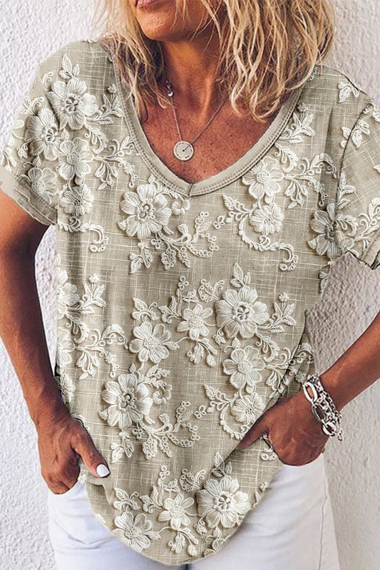 PÉTALO - BLUSA ESTAMPADA
