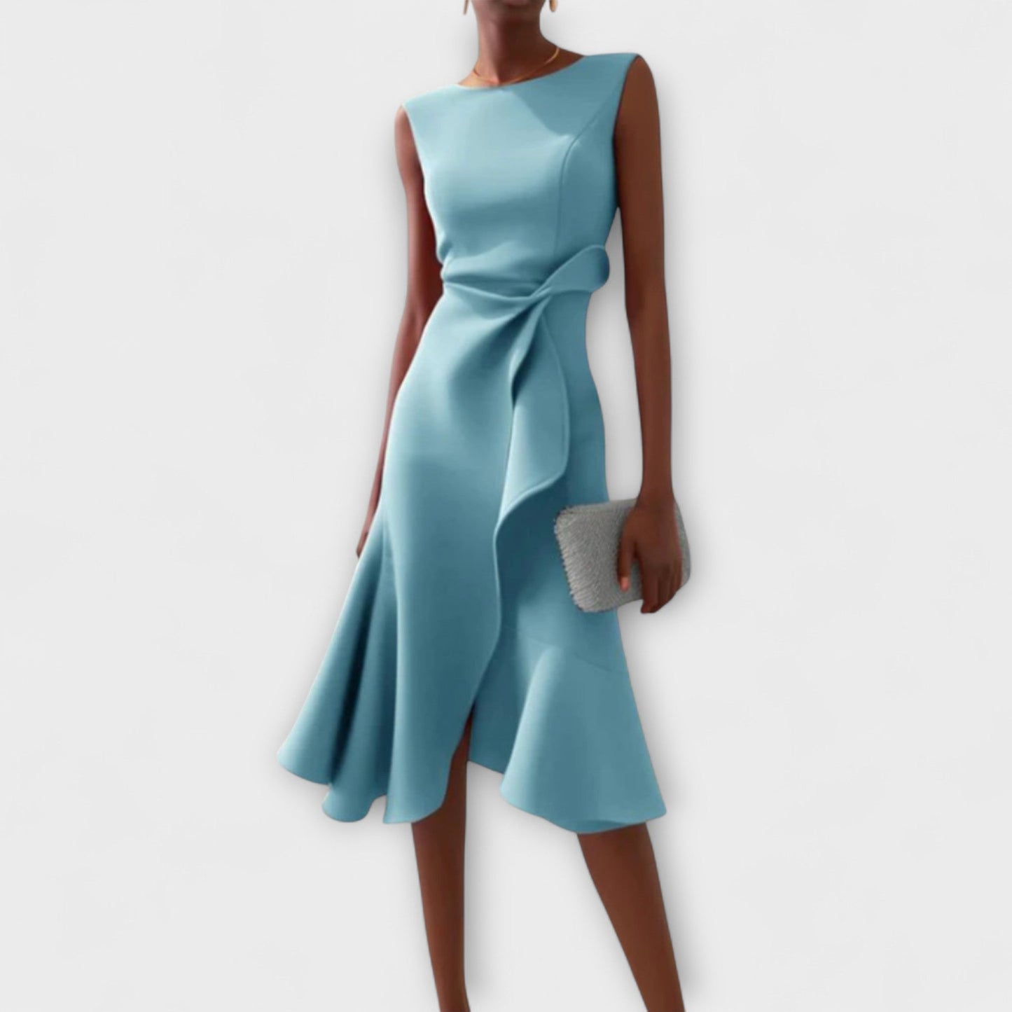 JADE - VESTIDO MIDI FLUIDO