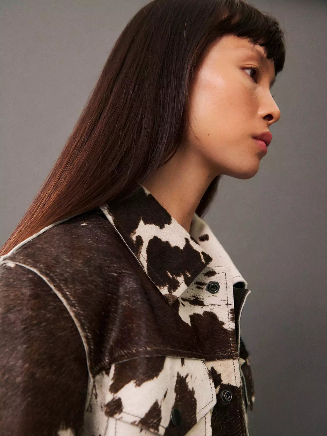 CHAQUETA ESTAMPADA