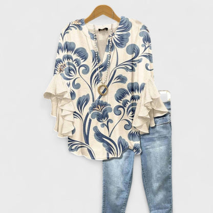 LINA - BLUSA ESTAMPADA