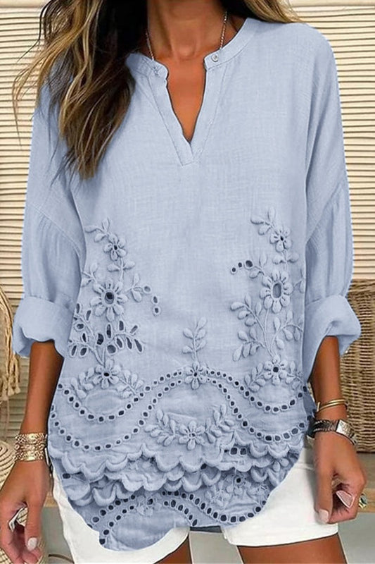 CORAL - BLUSA ESTAMPADA