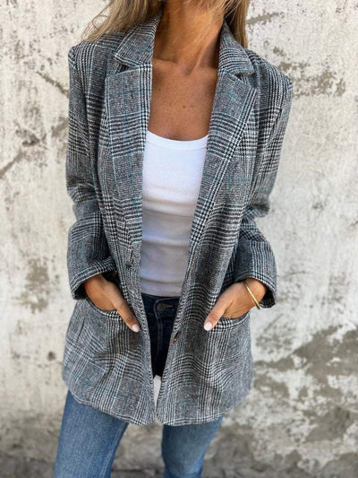 MARIVÍ - BLAZER A CUADROS