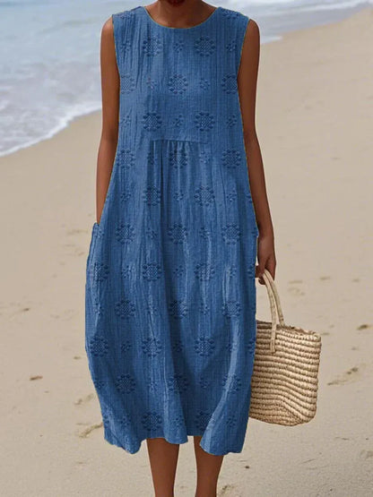 AÍDA - VESTIDO MIDI ESTAMPADO