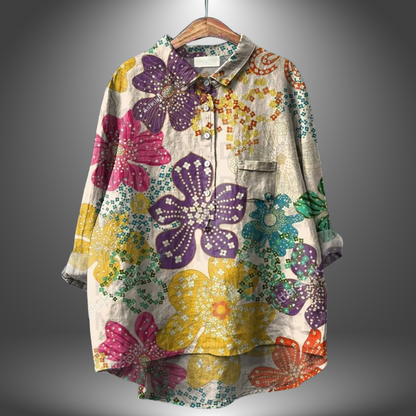 FLORA - BLUSA ESTAMPADA