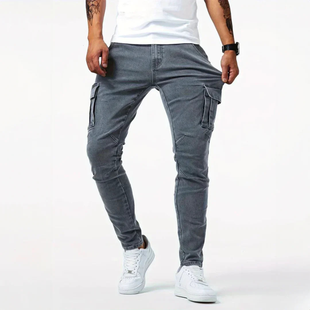 PANTALÓN CARGO ELÁSTICO