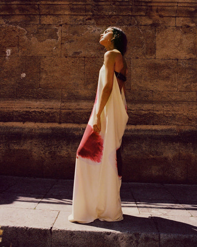 NIA - VESTIDO LARGO ESTAMPADO