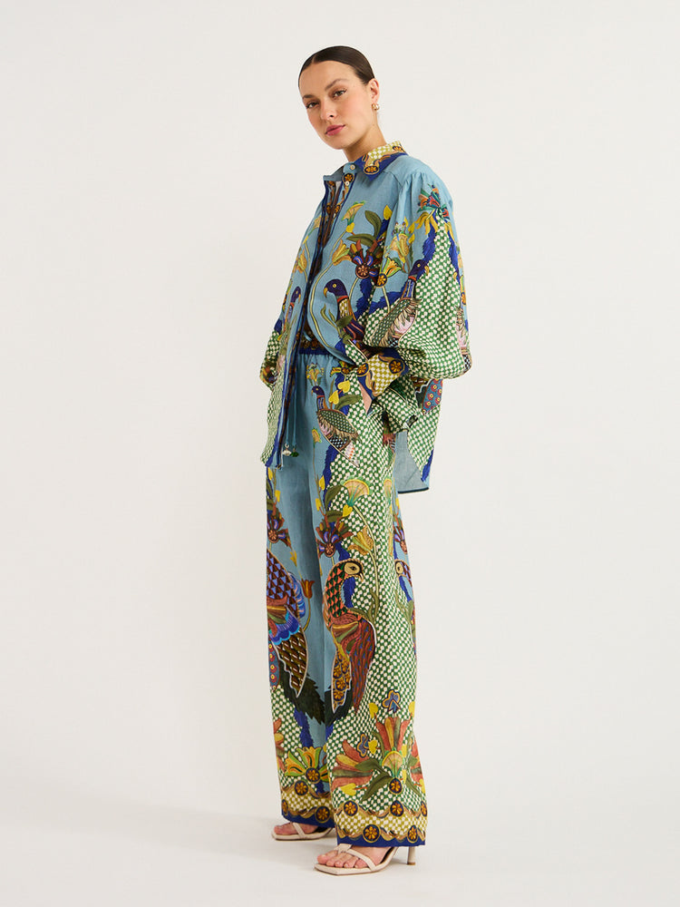 AKURA - CONJUNTO DOS PIEZAS ESTAMPADO