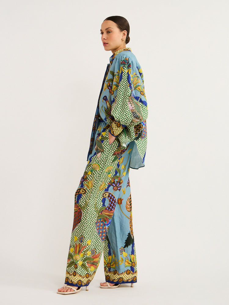 AKURA - CONJUNTO DOS PIEZAS ESTAMPADO