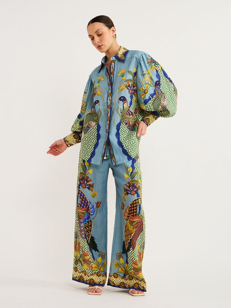 AKURA - CONJUNTO DOS PIEZAS ESTAMPADO