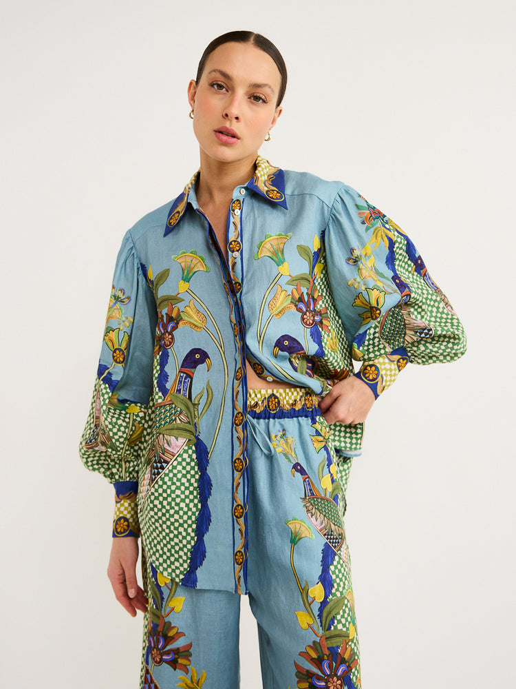 AKURA - CONJUNTO DOS PIEZAS ESTAMPADO